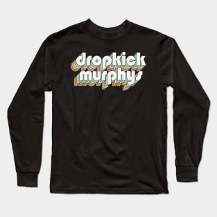 Retro Dropkick Murphys Long Sleeve T-Shirt